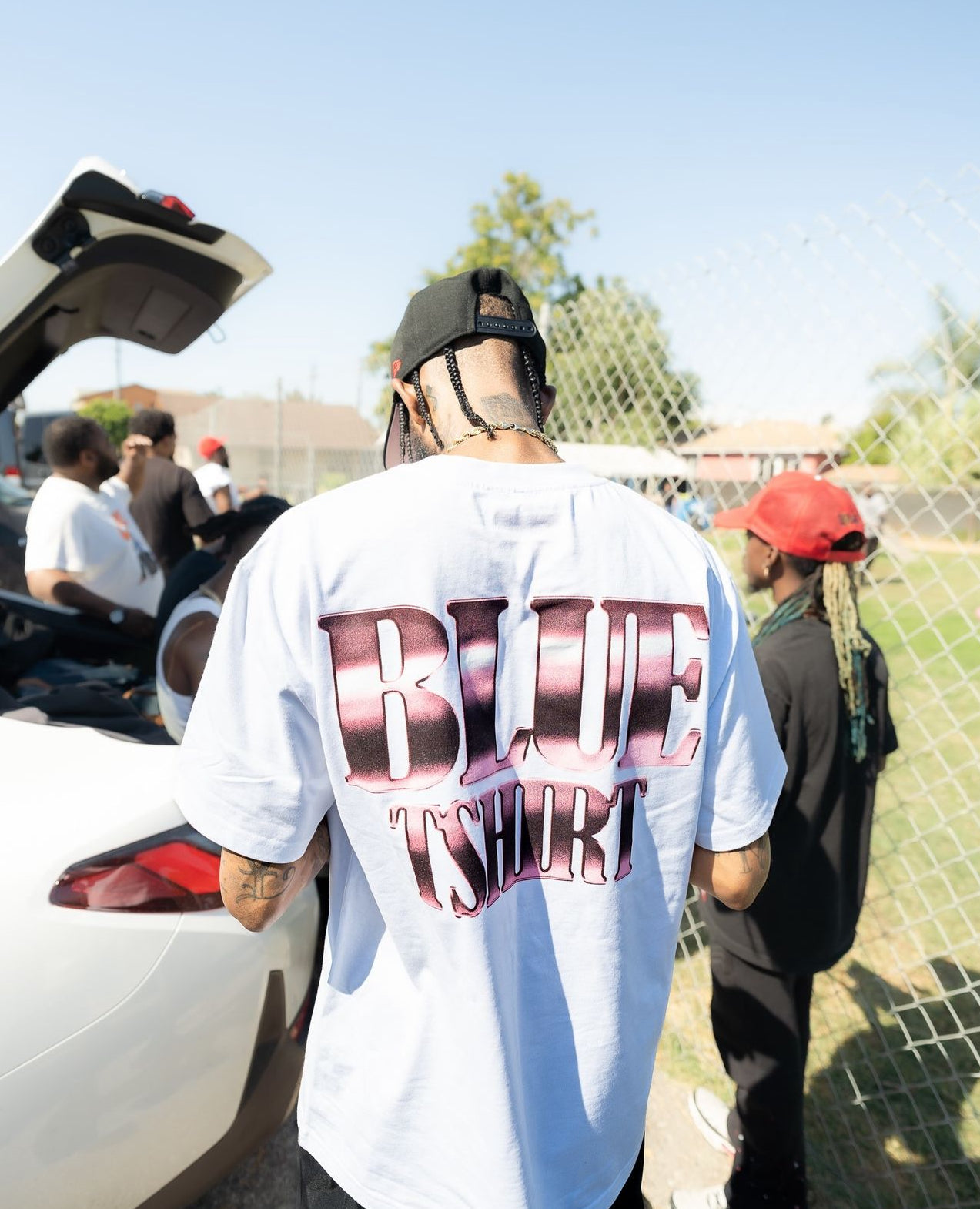 PERCEPTION LOGO TEE (STEEL RED)