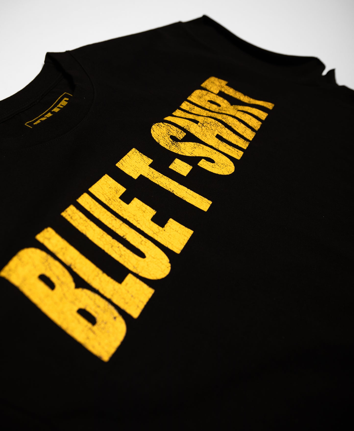 Blue T Clicc Cut-Off Tee (Black)