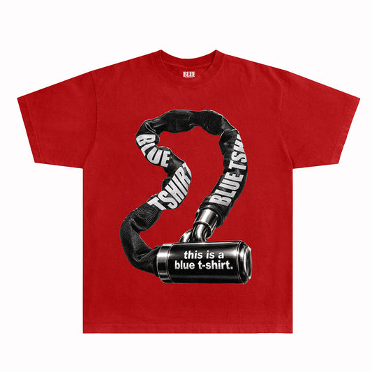 Blue Bike Lock Tee