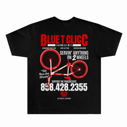 Black Bike Shop Box Tee