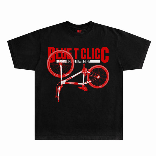 Black Bike Shop Box Tee