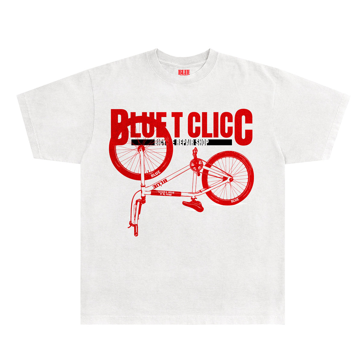 White Bike Shop Box Tee