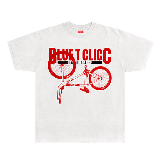 White Bike Shop Box Tee