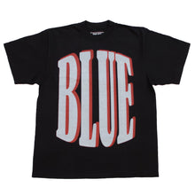 Load image into Gallery viewer, Blue T-Shirt Summer Tee (Black)
