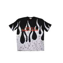 Load image into Gallery viewer, Blue Flame Tee (Black)

