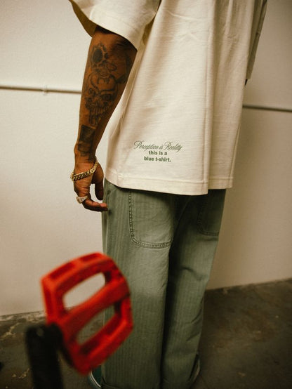 Perception Is Reality Tee (Cream)