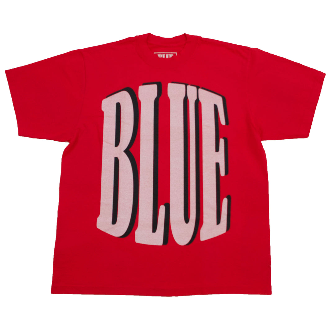 Blue T-Shirt Summer Tee (RED)
