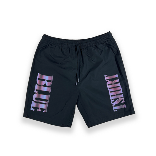 PERCEPTION LOGO SHORTS (STEEL RED)