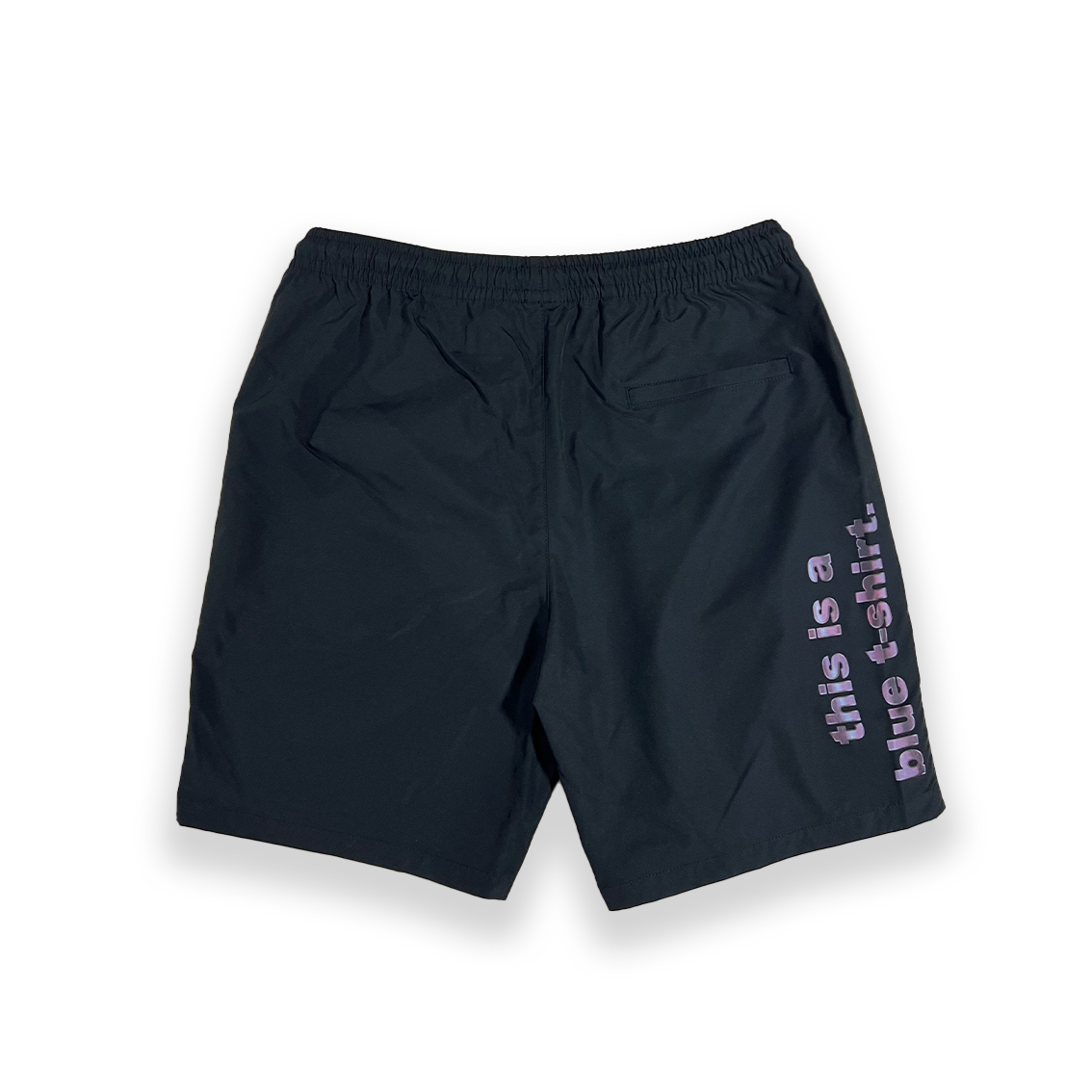 PERCEPTION LOGO SHORTS (STEEL RED)